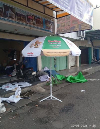 Payung Parasol 2.30 Custom branding GOOD DAY foto web (2)