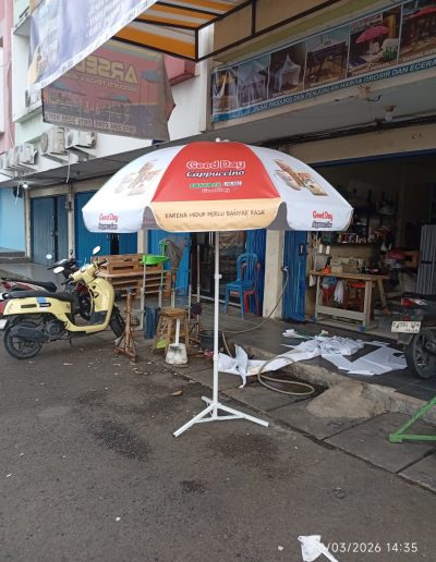 Payung Parasol 2.30 Custom branding GOOD DAY foto web (3)