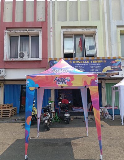 Tenda Lipat 2x2 Custom branding foto (2)