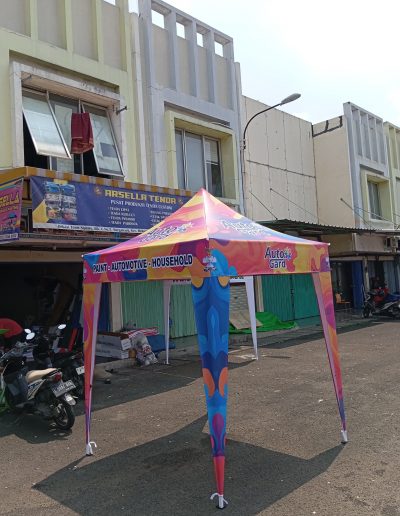 Tenda Lipat 2x2 Custom branding foto (3)