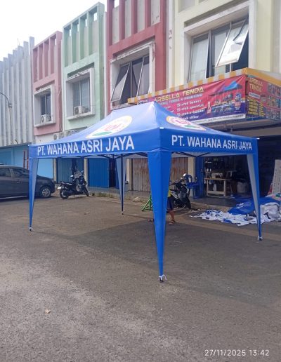 Tenda Lipat 3x4.5 Custom Branding foto (1)