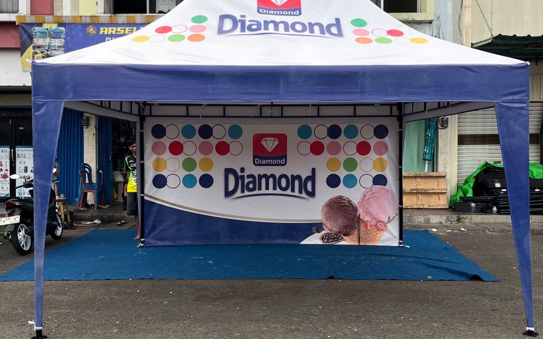 Tenda Kerucut 4×4 Backdrop